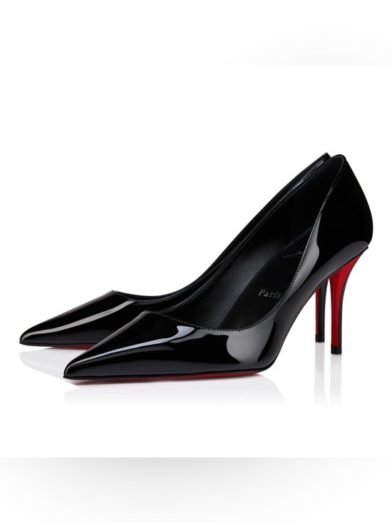 Christian Louboutin Shoes - Miss Z 80 mm Pumps - Patent calf leather - Black - Women